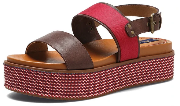 Basutės moterims Wrangler SUNSET MIDORY raudonos