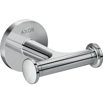 Dvigubas rankšluosčių kabliukas Axor Universal Circular, chromas 42812000