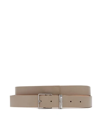 Moteriškas Diržas Calvin Klein Branded Loop Square Belt 2.5 K60K612866 Smėlio