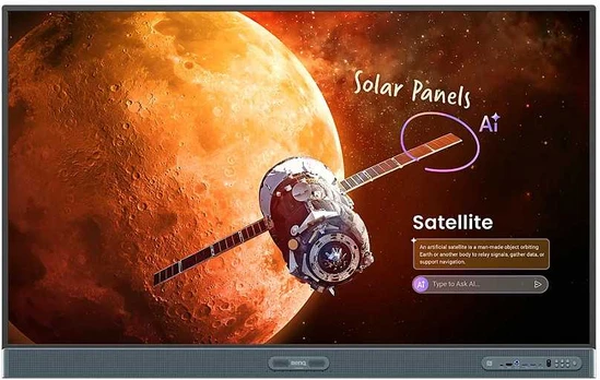 Televizorius Benq Deutschland BenQ 165.1cm (65") RP6505 Interactive Flatp.UHD Android (Speditionsversand)