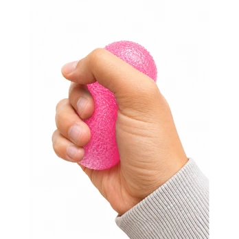 Antistresinis squishy kubas, minkštas sensorinis žaislas kamuolis- rožinis