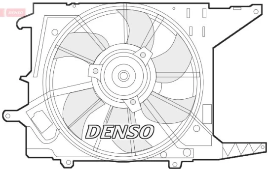 Ventiliatorius, radiatoriaus DENSO DER37003