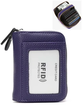 Piniginė ir kortelių dėklas su RFID apsauga