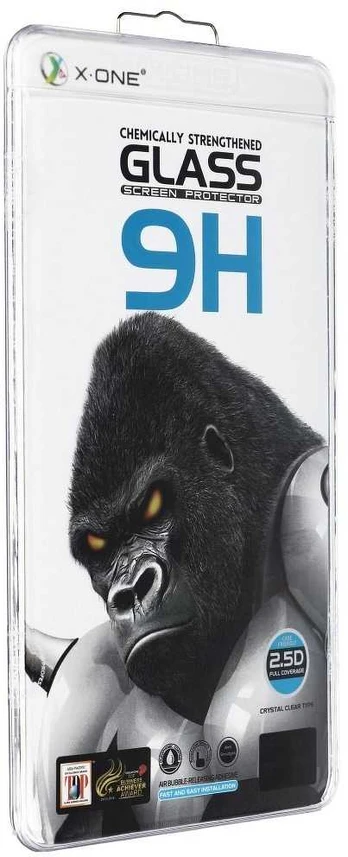 Partner Telecom X-ONE Full Cover Extra Strong Matte – skirtas iPhone 12 mini grūdintas stiklas 9H
