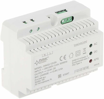 BUFERINIS IMPULSINIS MAITINIMO ADAPTERIS DING2-12V2A PULSAR