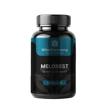 Vitalharmony melatoninas natūralus miego papildas, 90 kapsulių