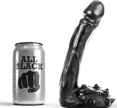 Dildo ALL BLACK 19 cm