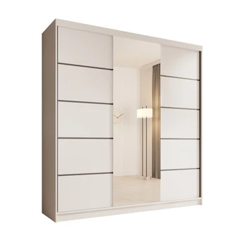 Sliding wardrobe with mirror Sonic 200
