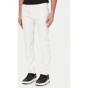 HUGO Džinsai Hugo 734 50556044 Balta Extra Slim Fit