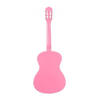 Klasikinė gitara, 96x36 cm, rožinė
