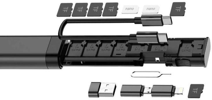 Qualo QZS‑P‑01 Travel Adapteris Set