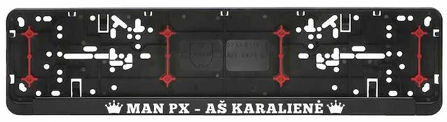 Automobilio numerių rėmelis "Aš karalienė"