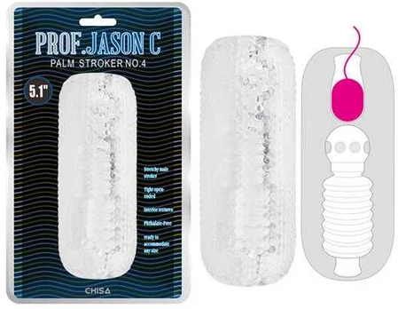 CHISA Palm Stroker No.4-Clear
