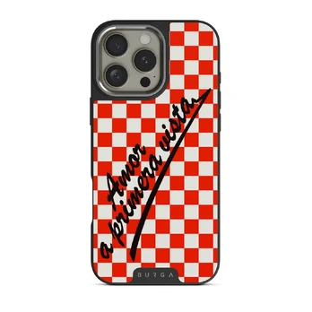 Amor - iPhone 16 Pro Case, Elite Dark (MagSafe) / Silver
