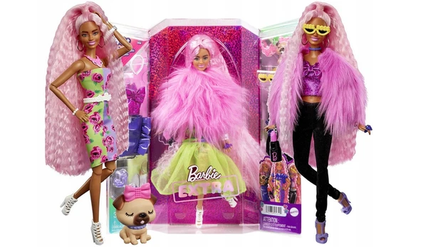 Lėlė Barbie Extra rinkinys