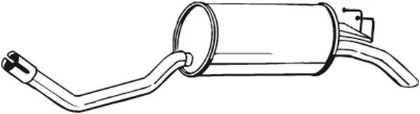 BOSAL BOS148-123 Exhaust system rear silencer