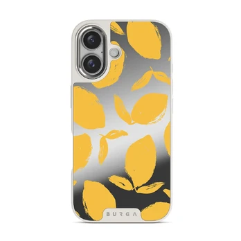 Lemon Tart - iPhone 16 Case, Elite Mirror Light (MagSafe) / Silver