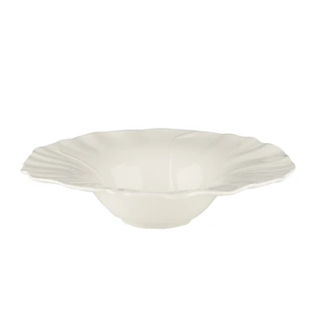 Keraminė gili lėkštė AURORA PETIT WHITE, baltos sp., 24 cm