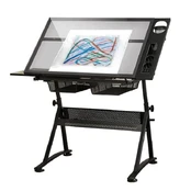 DNA PRO DESK 1 Desk Drafting Table with Drawers kaina