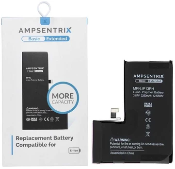 Inne AmpSentrix Basic battery for iPhone 13 Pro (high capacity)