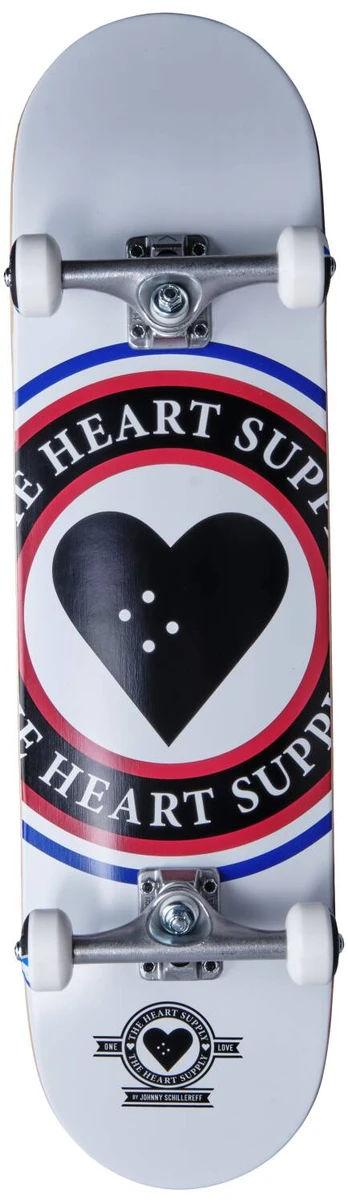 Riedlentė Heart Supply Insignia, Baltos spalvos