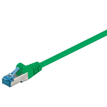 Goobay Kabelis LAN Patchcord CAT 6A S/FTP žalias 0,25m