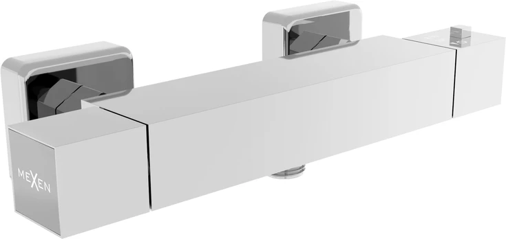 Termostatinis dušo maišytuvas Mexen Cube, chromo