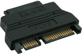InLine SATA - SATA Slimline, Juodas (29611)