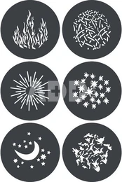 Godox GP GS1 GOBO Set for MG1200Bi