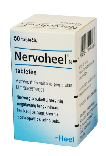 Nervoheel tabletės, N50