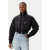 PINKO Bomber striukė 105339 A2OI Juoda Regular Fit