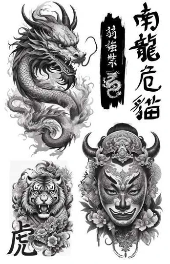 Fiesta Asiatiske tatoveringer