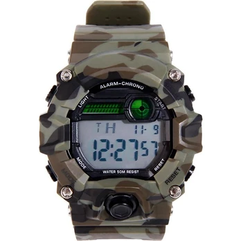 Skyway Technology DELTA TACTICS analoginis-skaitmeninis laikrodis, CAMO