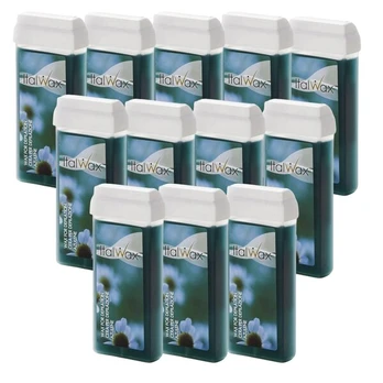Vaško kasetė ItalWax Azulene, 12x100 ml