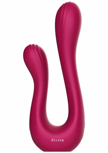 Xocoon Sync Sensation Vibrator Dual Motor Flexible Silicone Pink