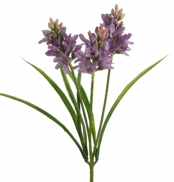 Dirbtinė gėlė Natu 465, žalia/violetinė, 32 cm