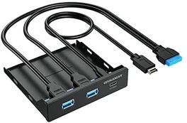 Šakotuvas Graugear Multi Frontblende mit USB 3.1 - G-MP01