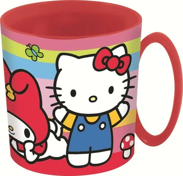 Mikro puodelis „Hello Kitty“ ir draugai, 390 ml