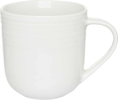 Puodelis Linea 400 ml balta AMBITION