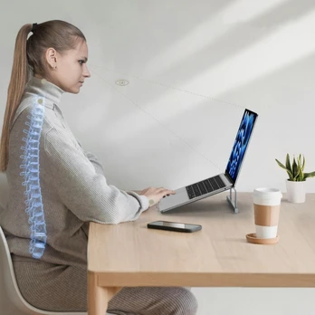 Tech-Protect notebook stand ULS100, grey | 5906302309849