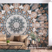 Artgeist Lipnus fototapetas - Hetman Mandala 98x70 kaina