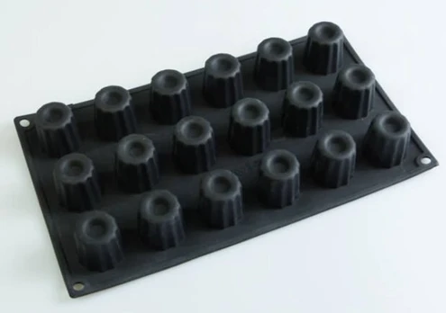 Silikoninė forma mini kanelėms, 18 vnt