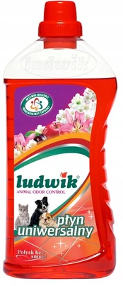 Ludwik Animal Odor Control universalus skalbimo skystis, 1 l