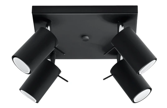 Šviestuvas plafonas Sollux Ring 4, 160 W, GU10