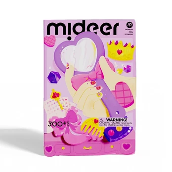 Mideer madingi nagų lipdukai - princesės tematika