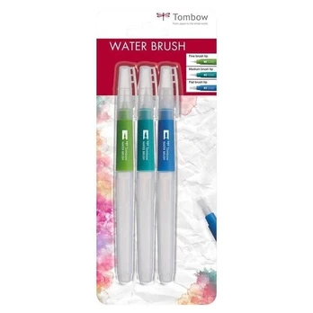 Tombow WB-3P, set, Flat brush, 3 pc(s)