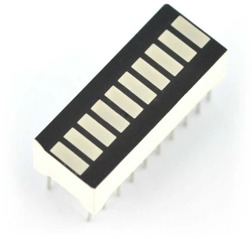 Oem 10 segmentų LED juostinis ekranas OSX10201-GGR1