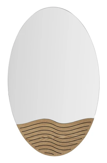 Sieninis veidrodis LINES, 50 × 80 × 1,5 cm