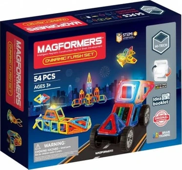 Konstruktorius Magformers Dynamic Flash, plastikas