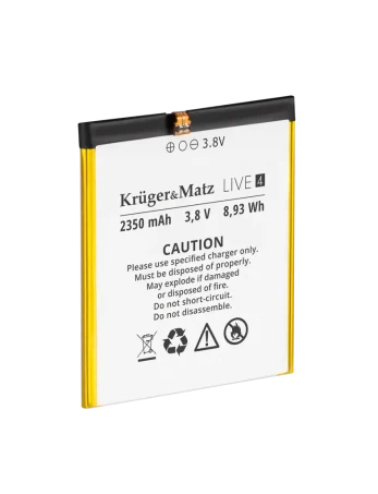 Originalus "Kruger&Matz Live 4/4S" akumuliatorius